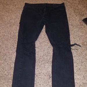 Pacsun ripped skinny jeans